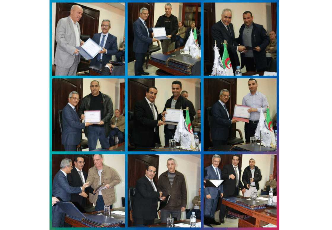 Delivery of certificates to participants of the training workshop “Crimes and fraudulent practices related to foreign trade”.